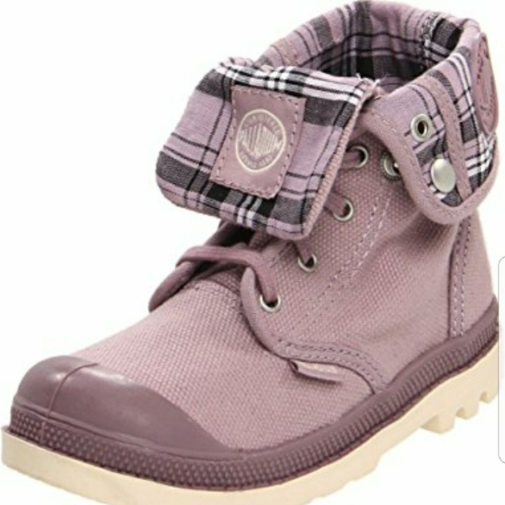 Lightly worn pallidium boots